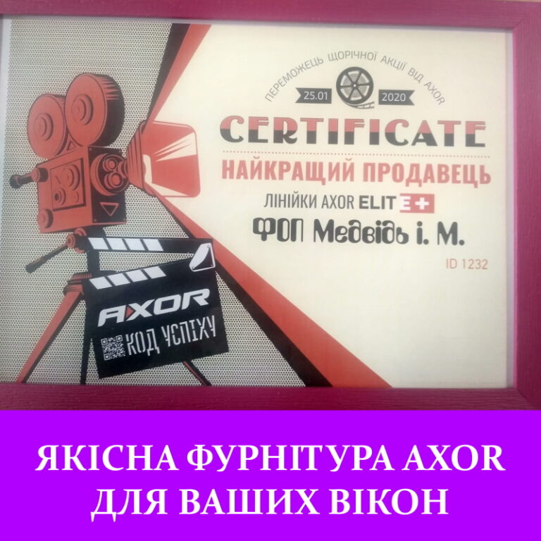 віконна фурнітура аксор4